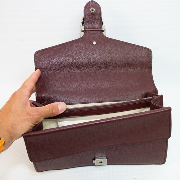Gucci 400249 Dionysus Medium Shoulder Bag - Maroon - Picture 10 of 14